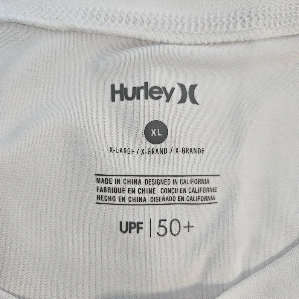 Hurley Womens Rash Guard and Swim Shorts Set Floral UPF 50 sz XL beach vacation - Picture 5 of 15